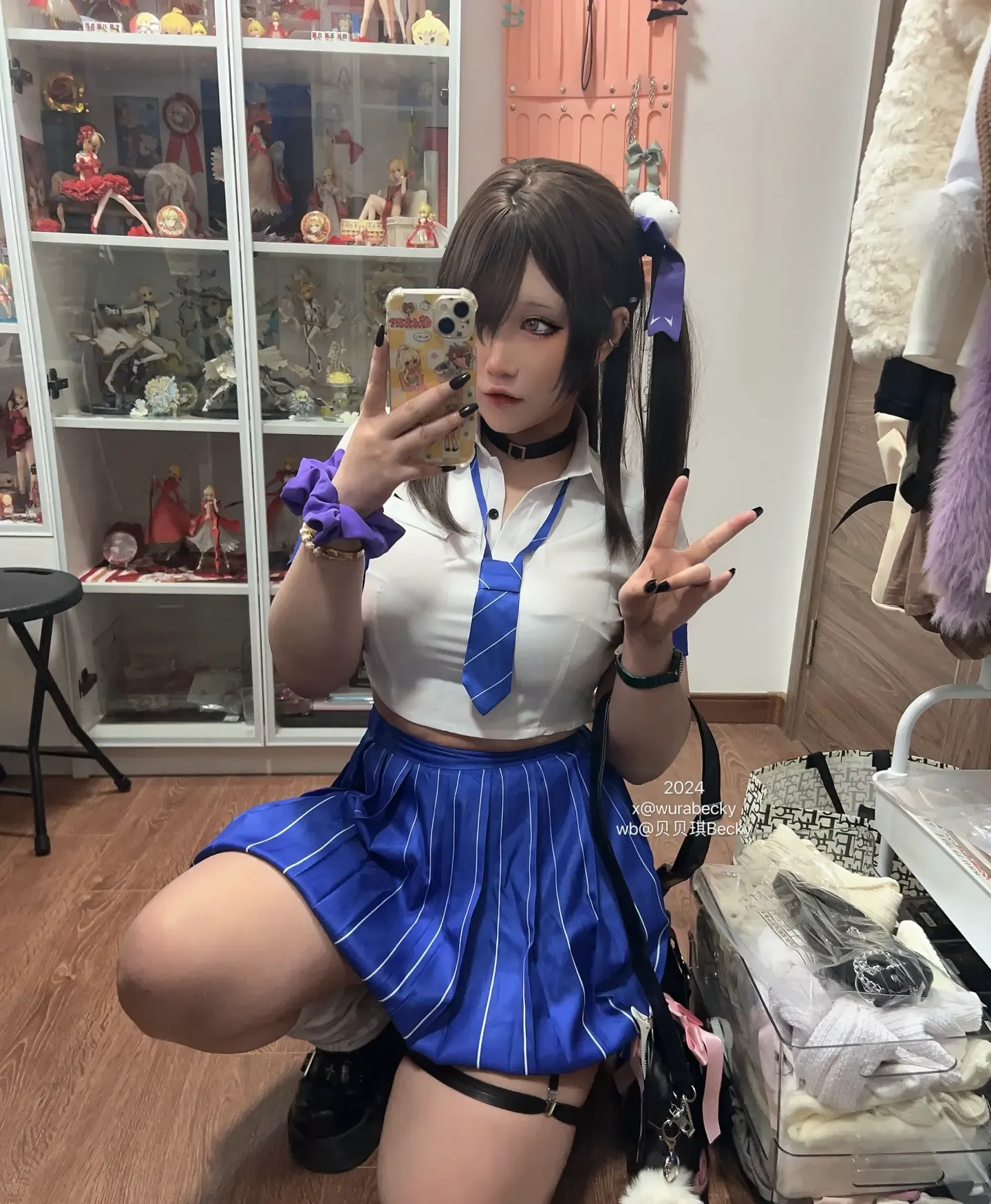 贝贝琪Becky 对镜