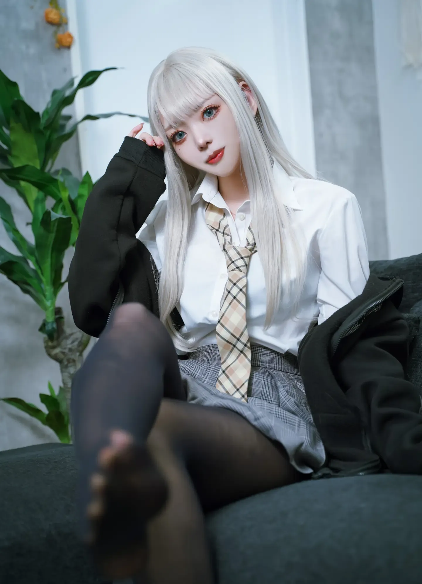 くろ くろのくろタイツROM 制服