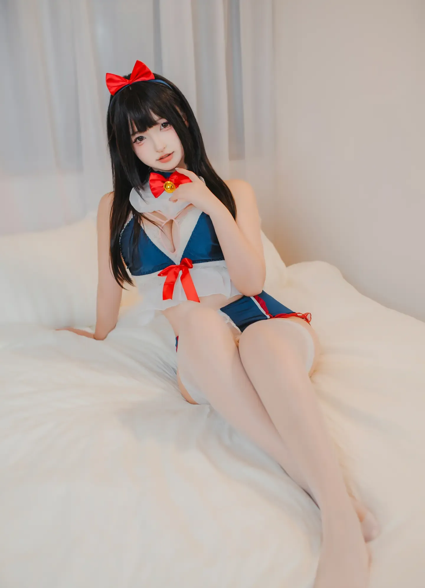 神楽坂真冬 白丝猫娘