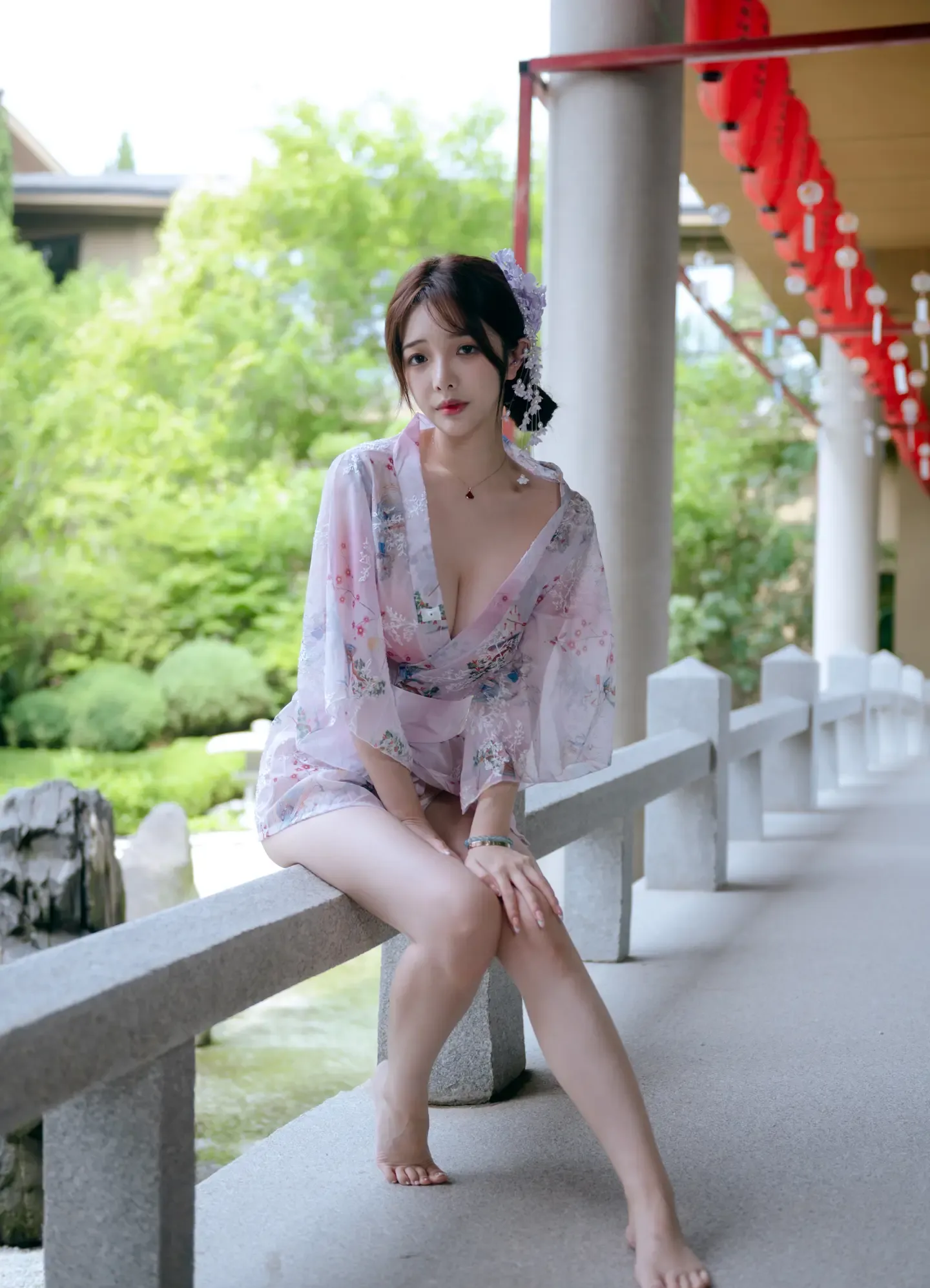 雯妹不讲道理 和风庭院