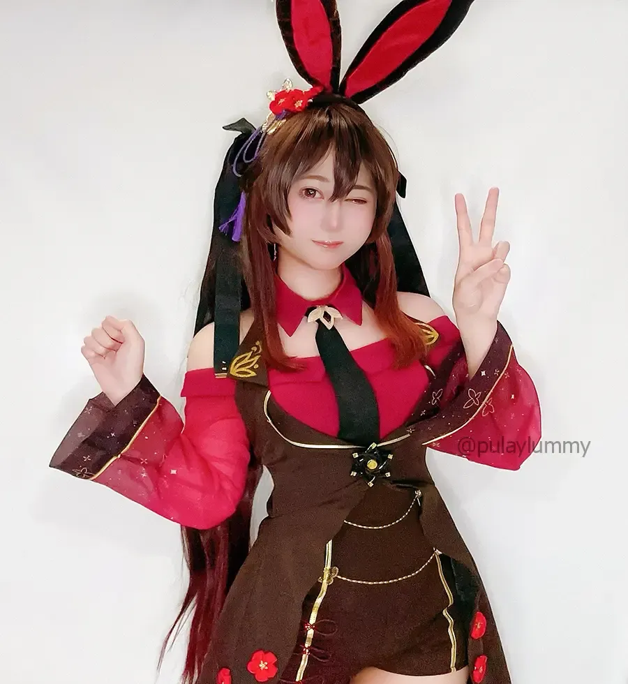 Pulaylummy Bunny Hu Tao