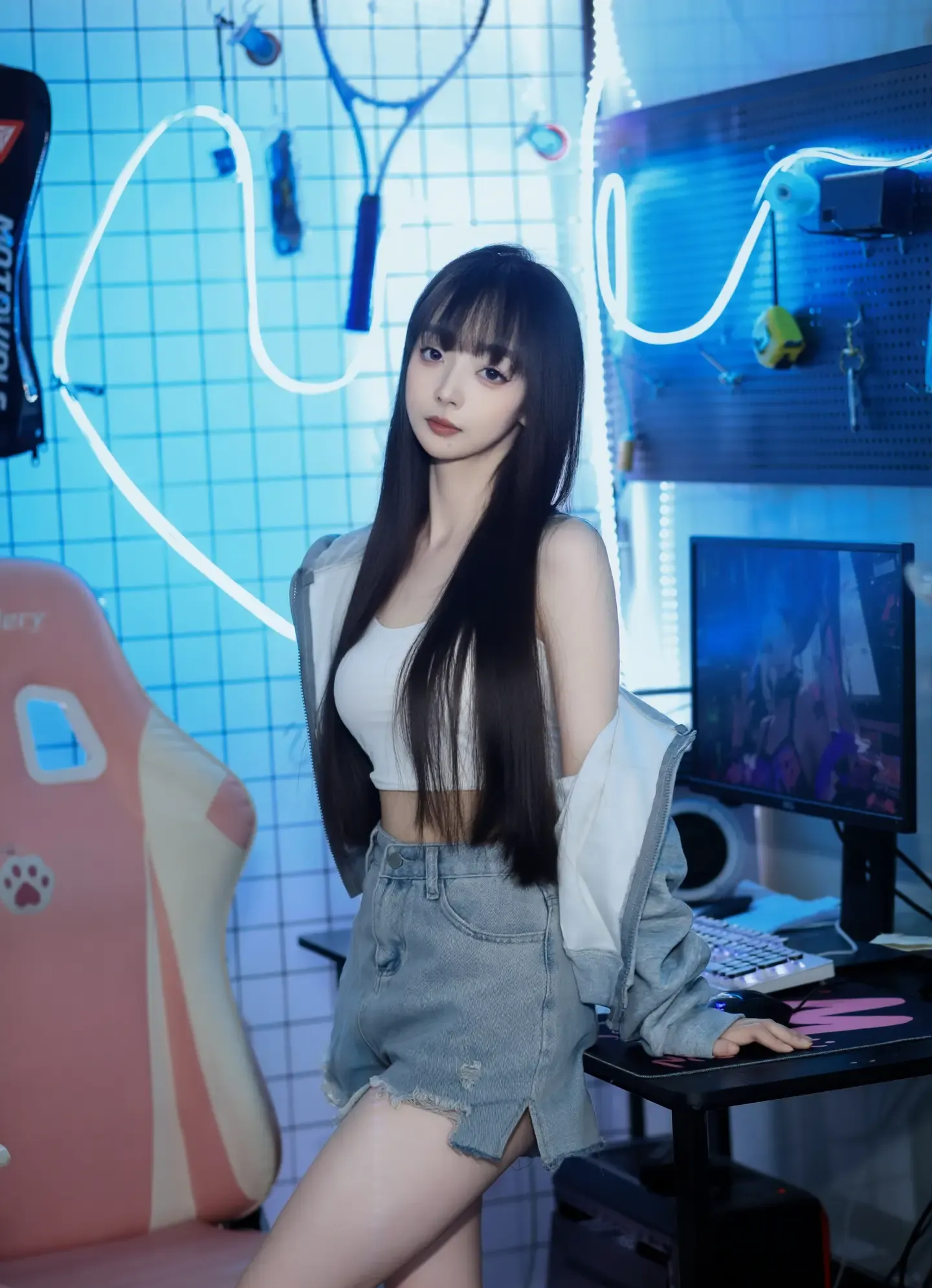 灵时雪 电竞少女