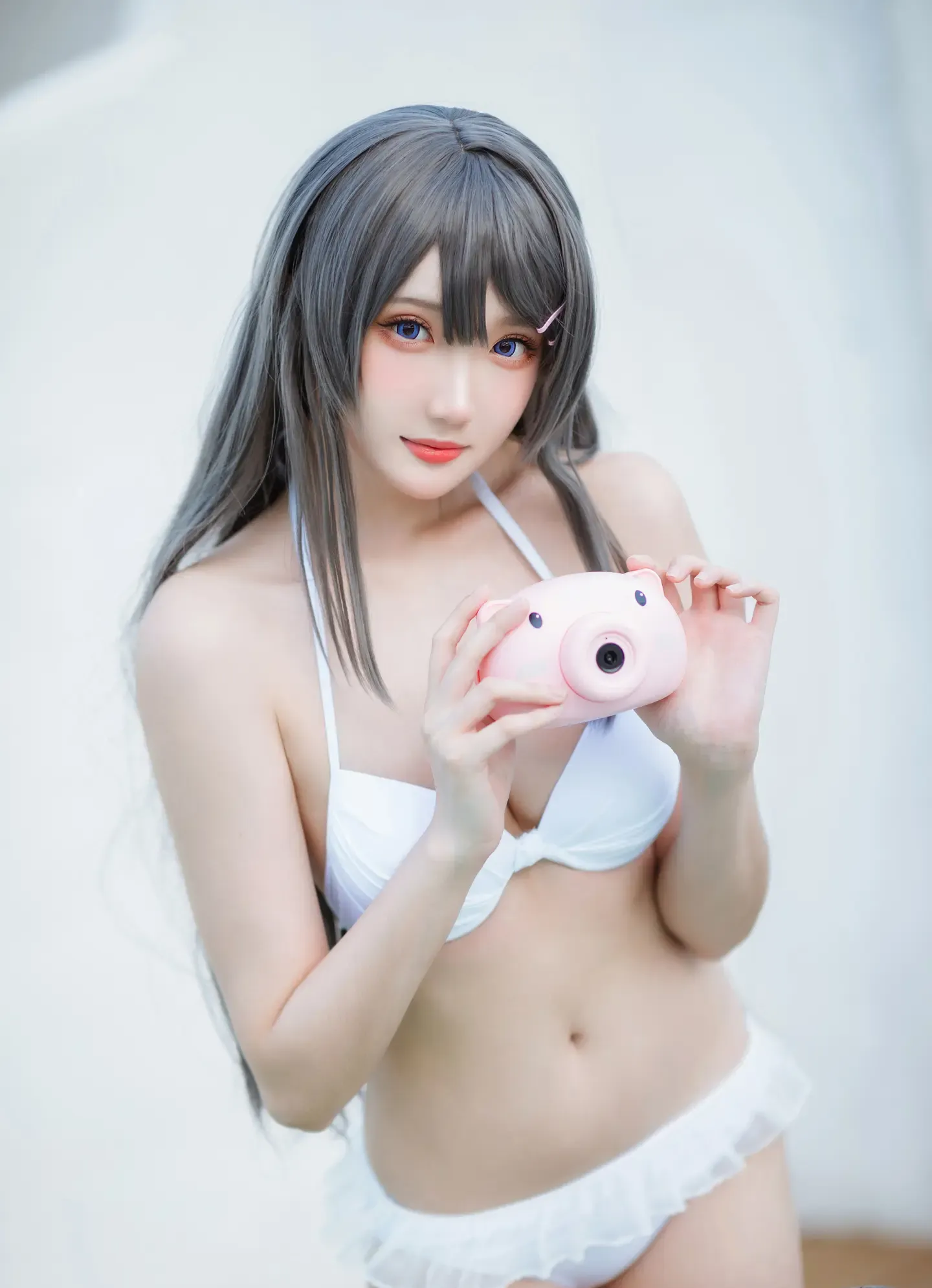 瓜希酱 樱岛麻衣 泳装