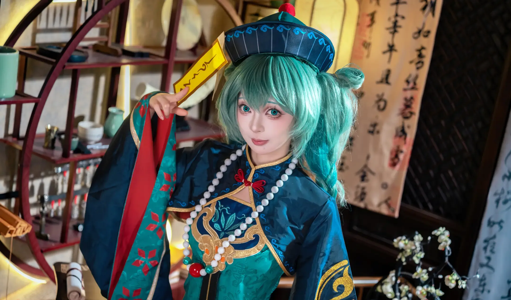 灵时雪 初音未来 小僵尸