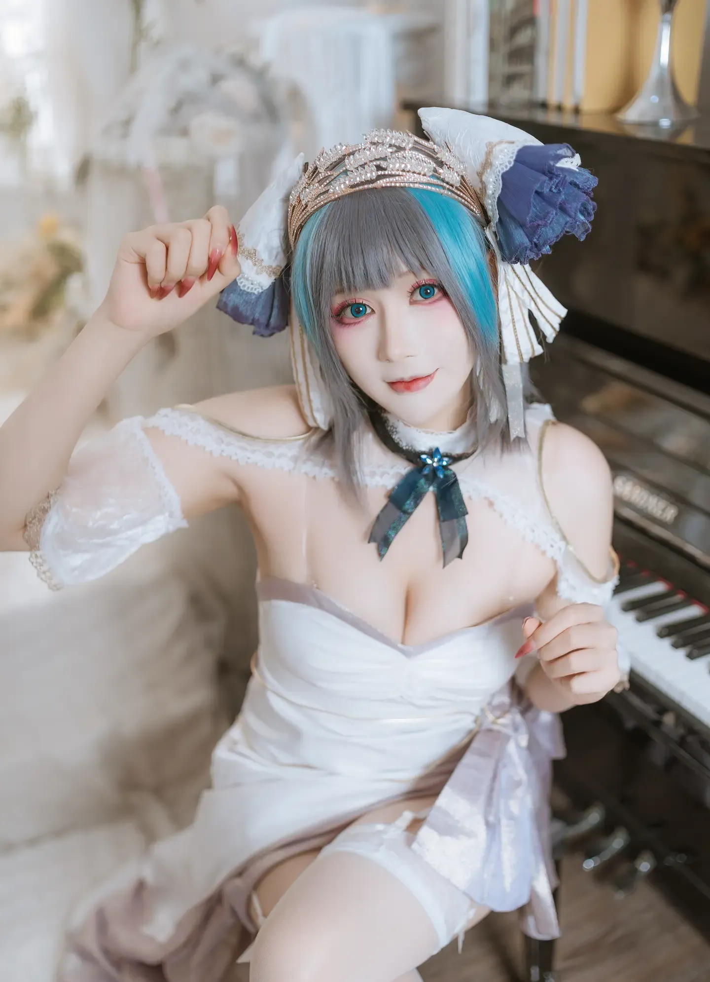 兔胖胖 柴郡 礼服