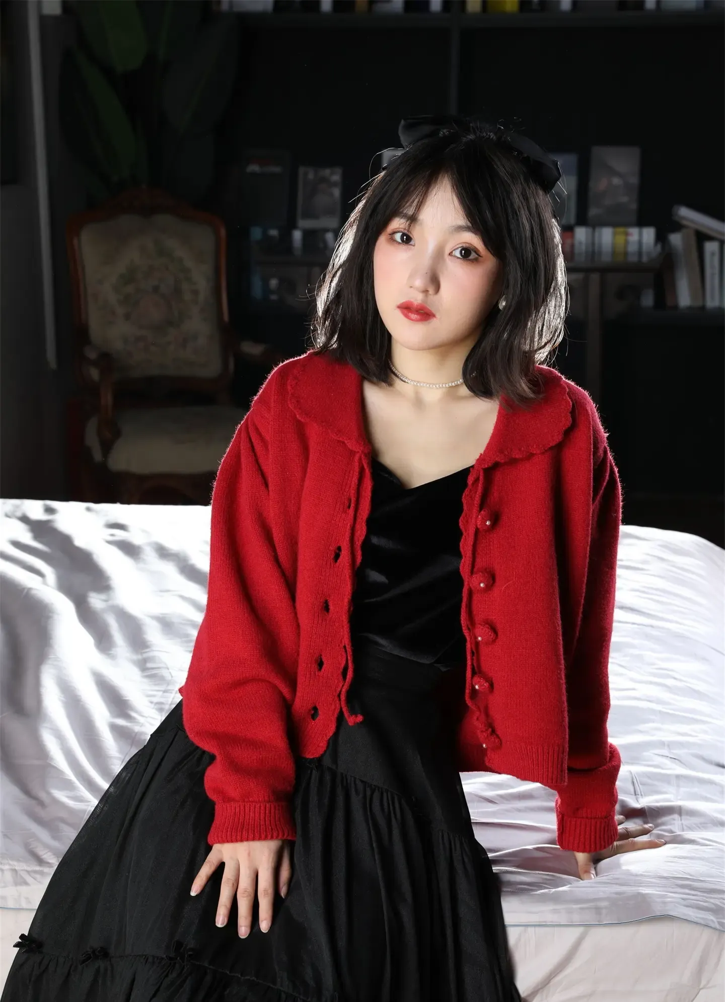 行色小不点 黑色礼服