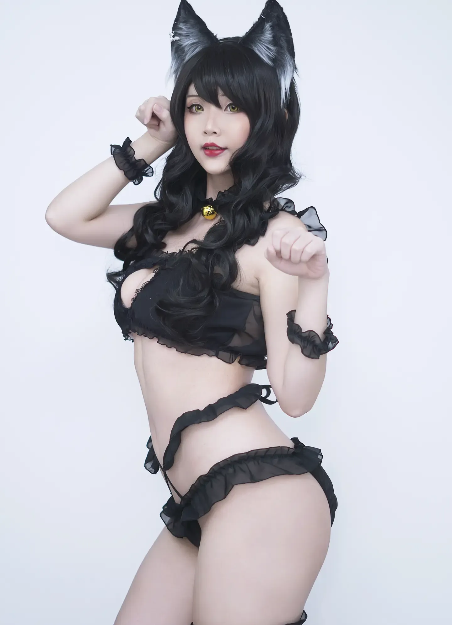 HanaBunny Wolf Girl Black Neko