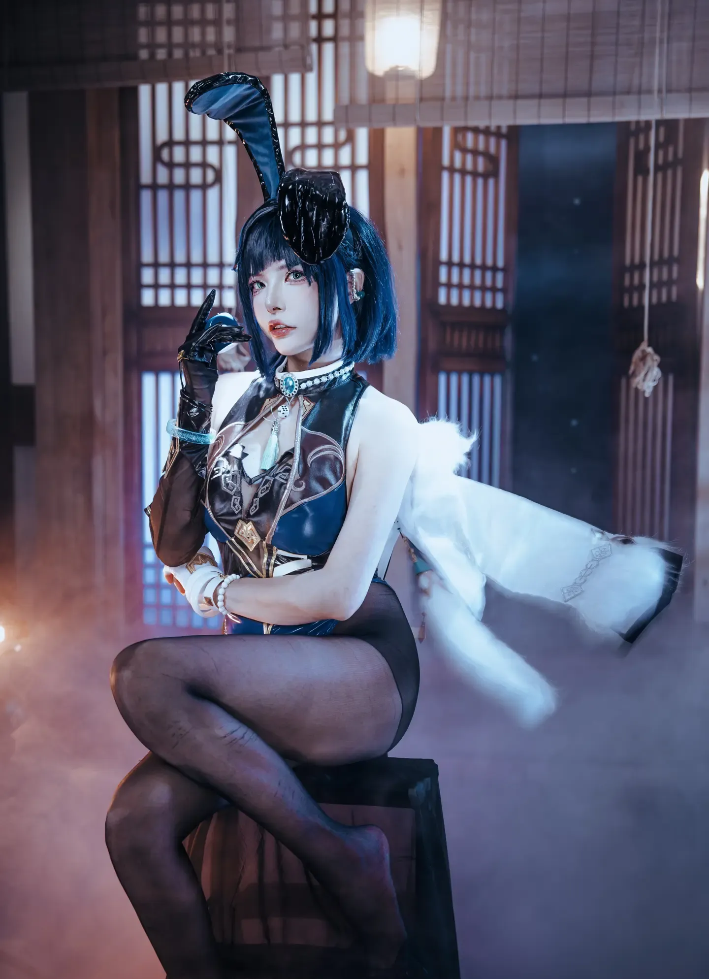 秋和柯基 夜兰 兔女郎