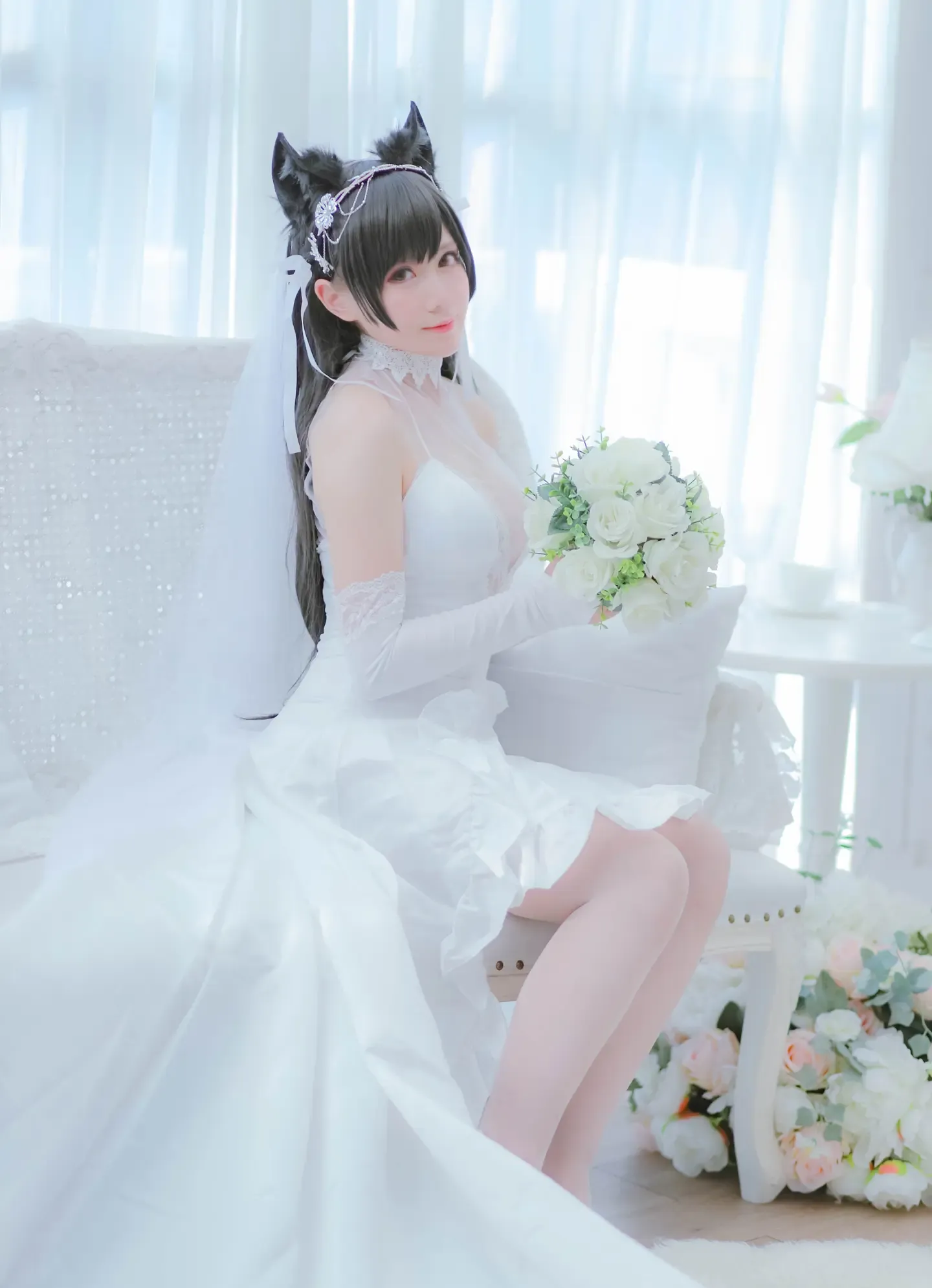 Nyako喵子 爱宕婚纱