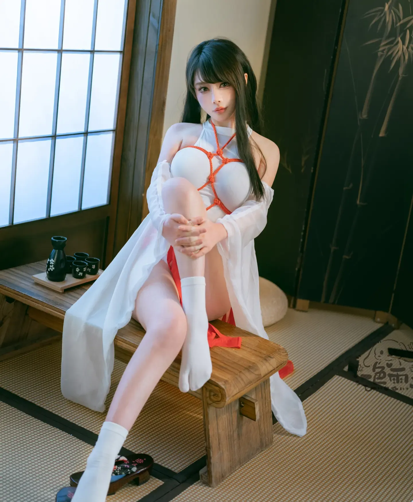 一色雨 巫女