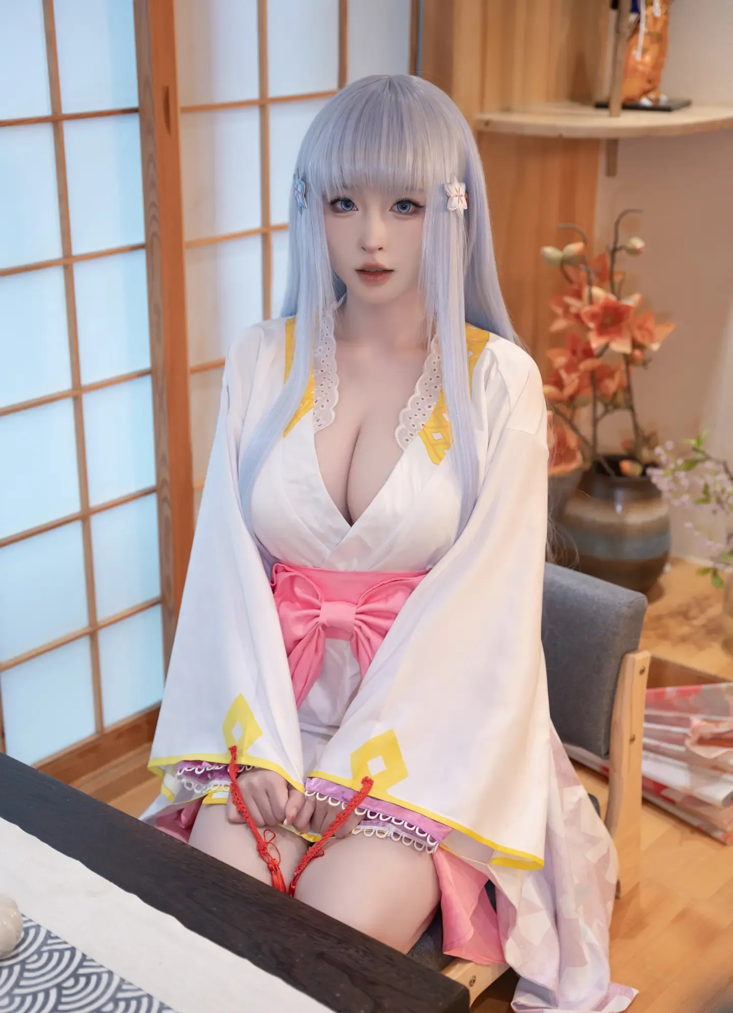 清水由乃 美少女万华镜 雪女原服