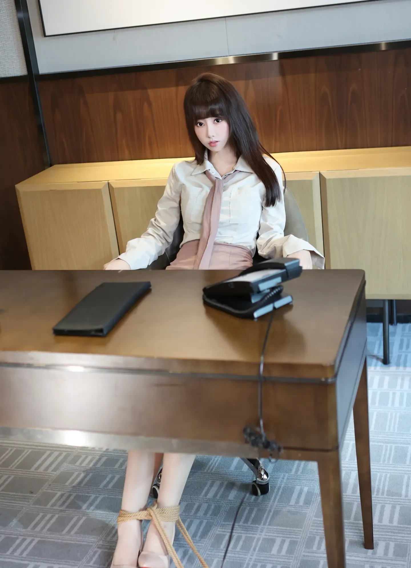 白笑笑 韩系学妹捆绑