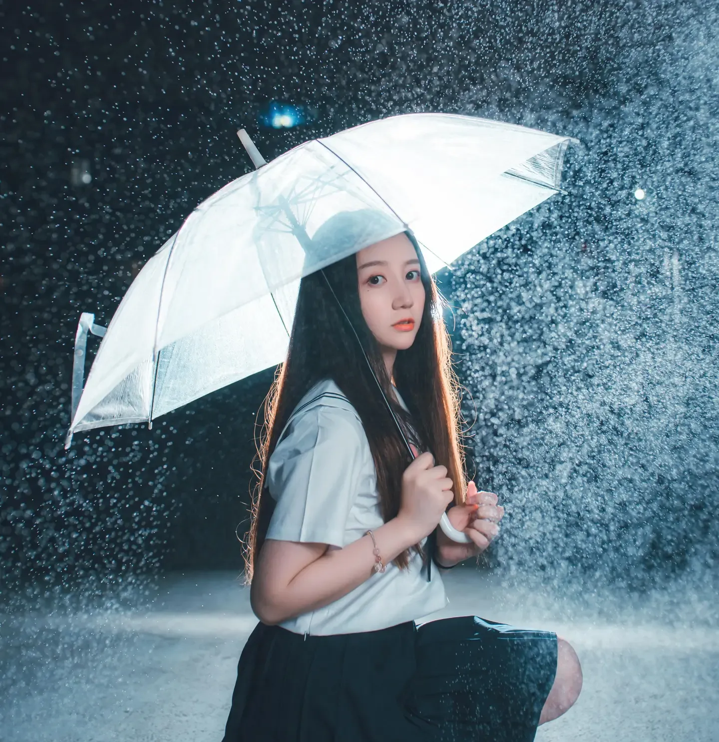 拿相机的执义 雨天JK
