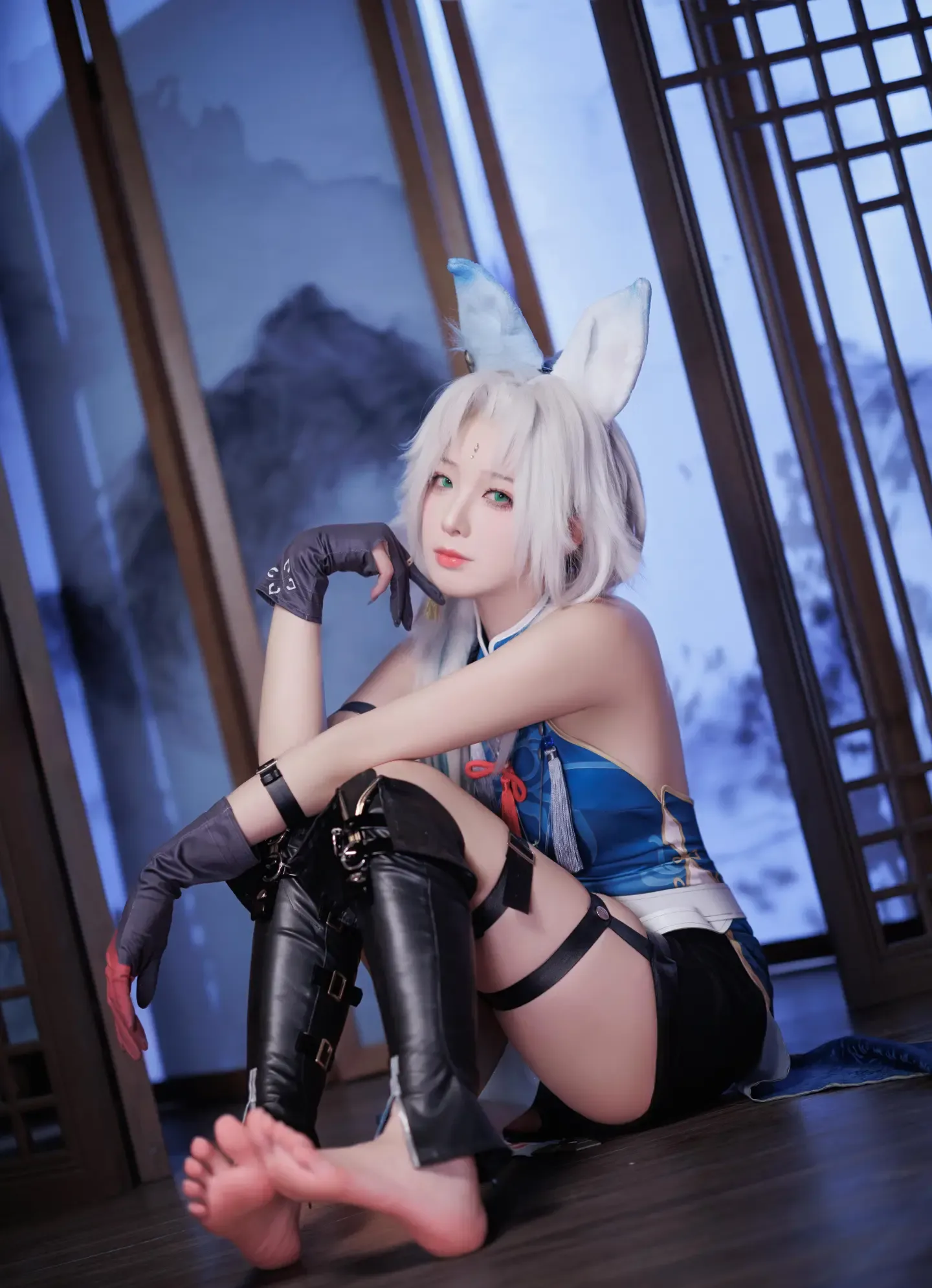 封疆疆v 飞云 美足