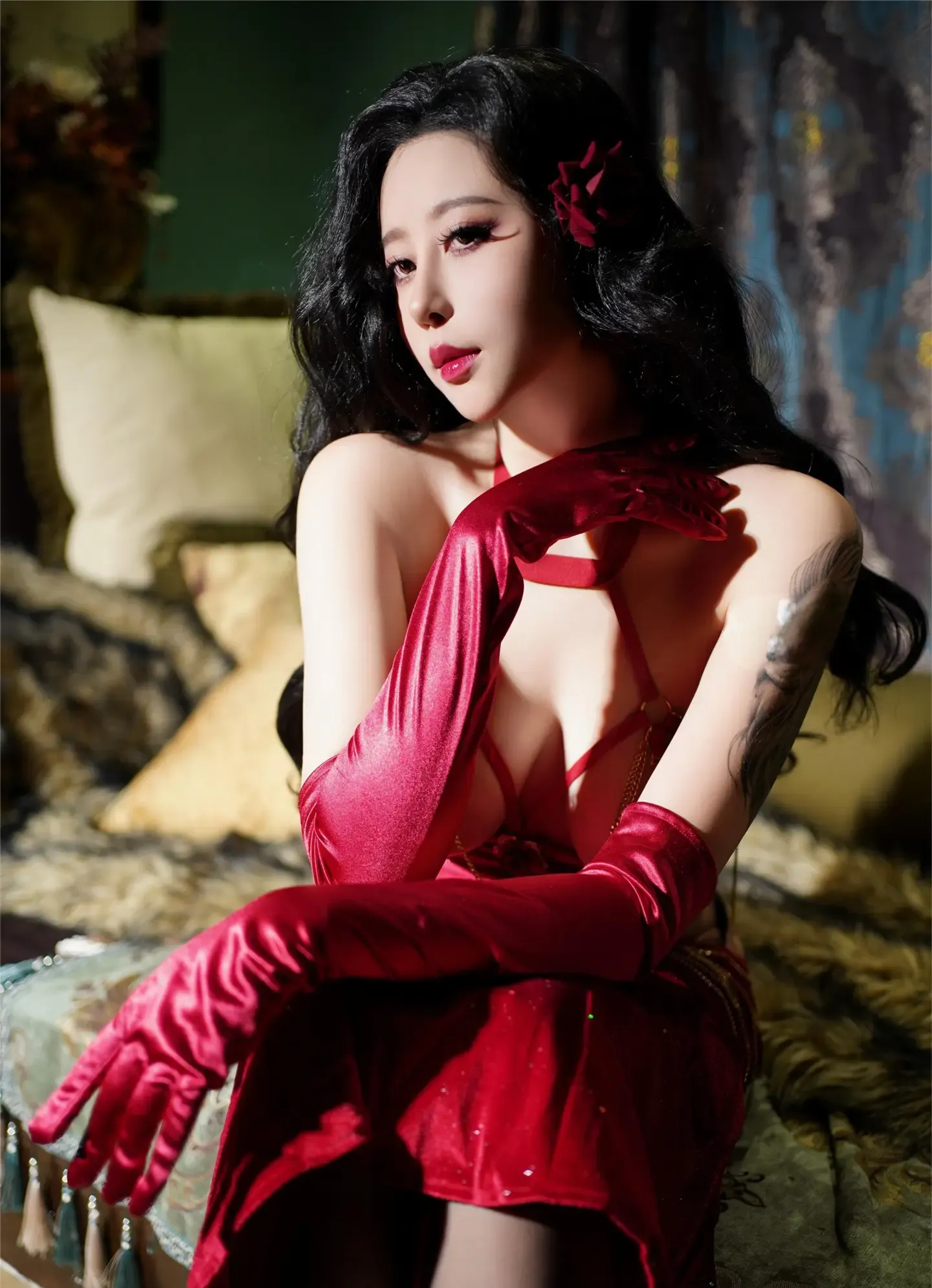 奈汐酱nice 红爵夫人