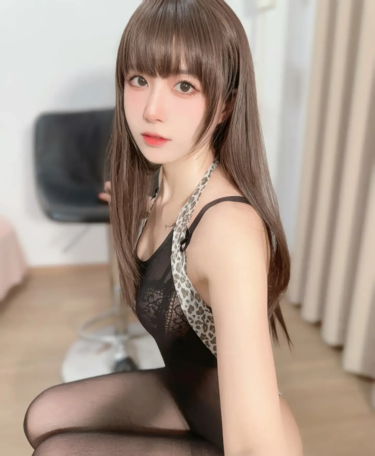 布丁大法 黑丝肥臀