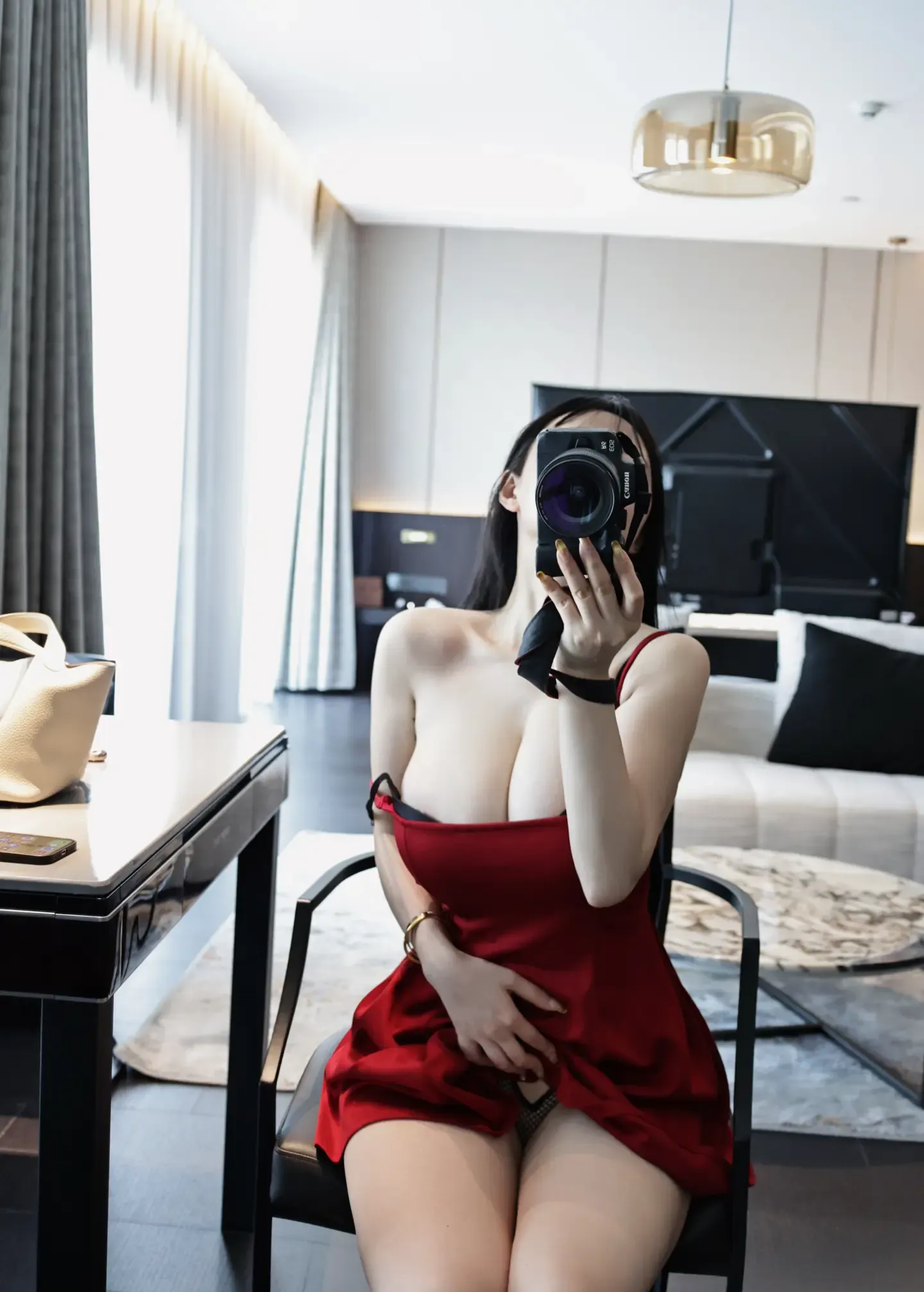 左公子666 红色包臀