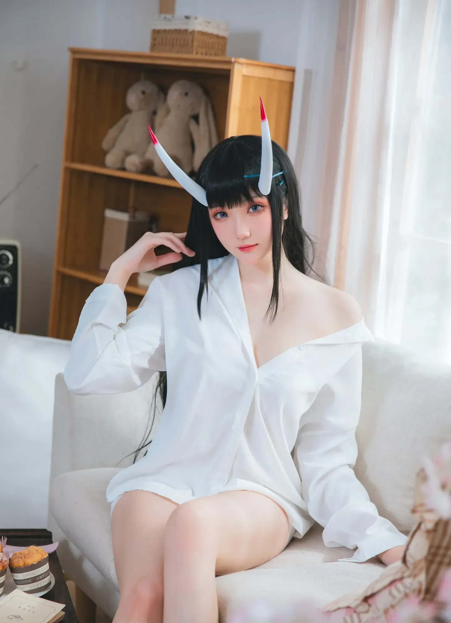 瓜希酱 能代衬衣