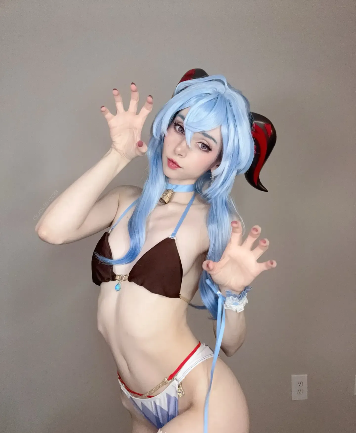 Duckie Ganyu bikini