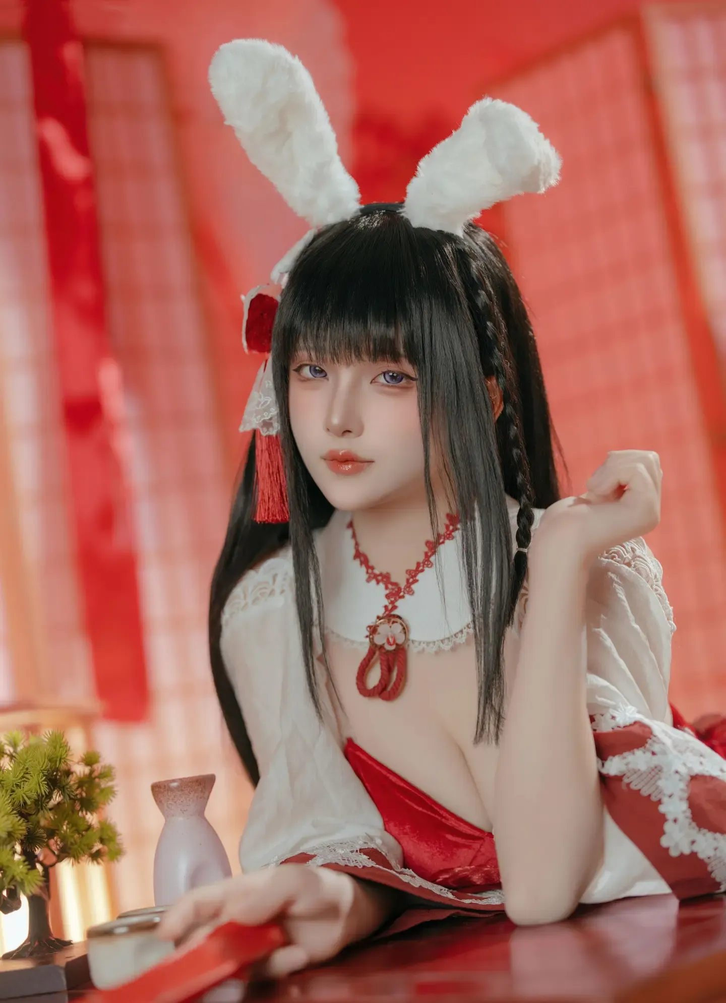 屿鱼 碧蓝航线 大山 祈愿的巫女兔