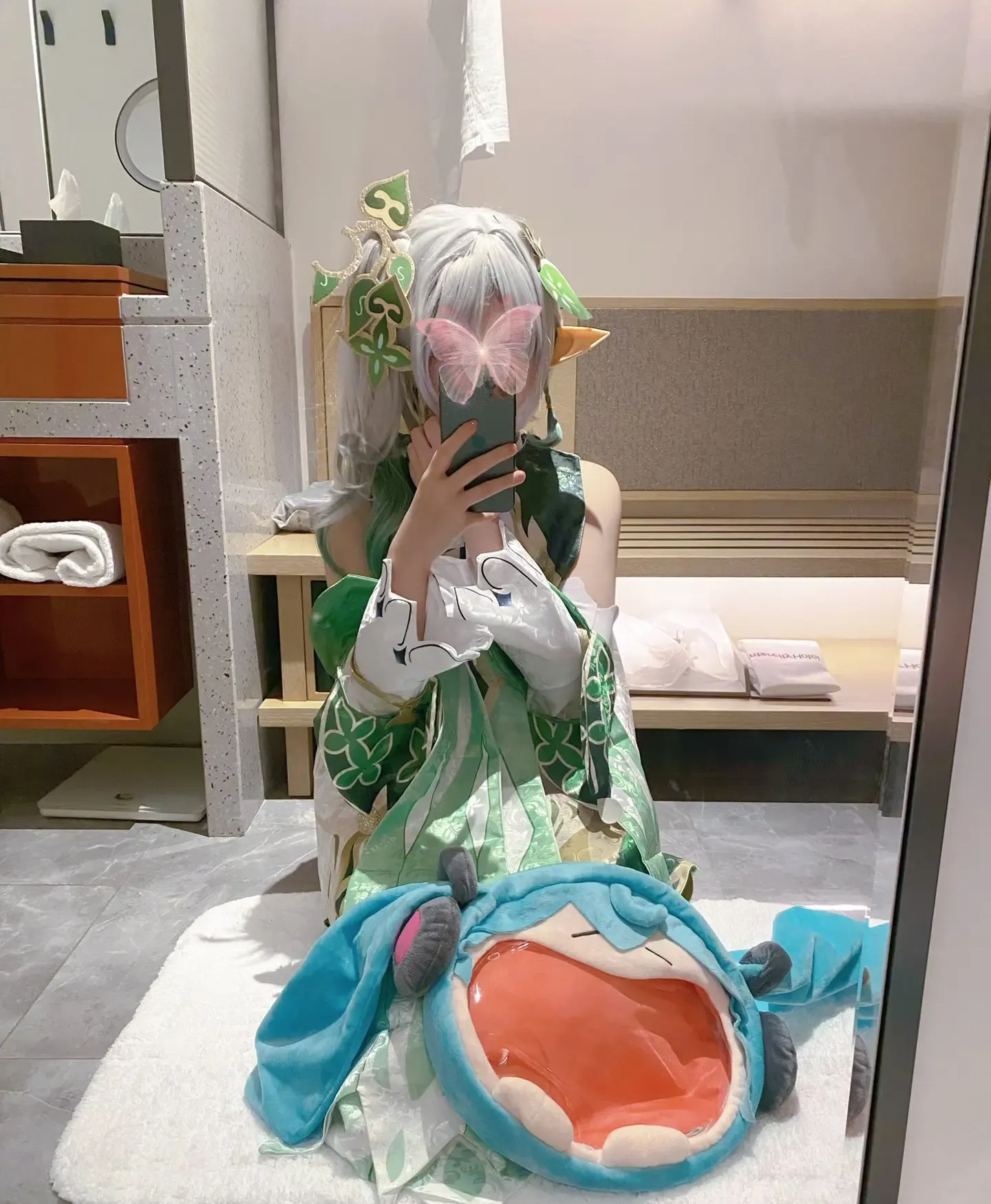 呆呆酱 自拍图集