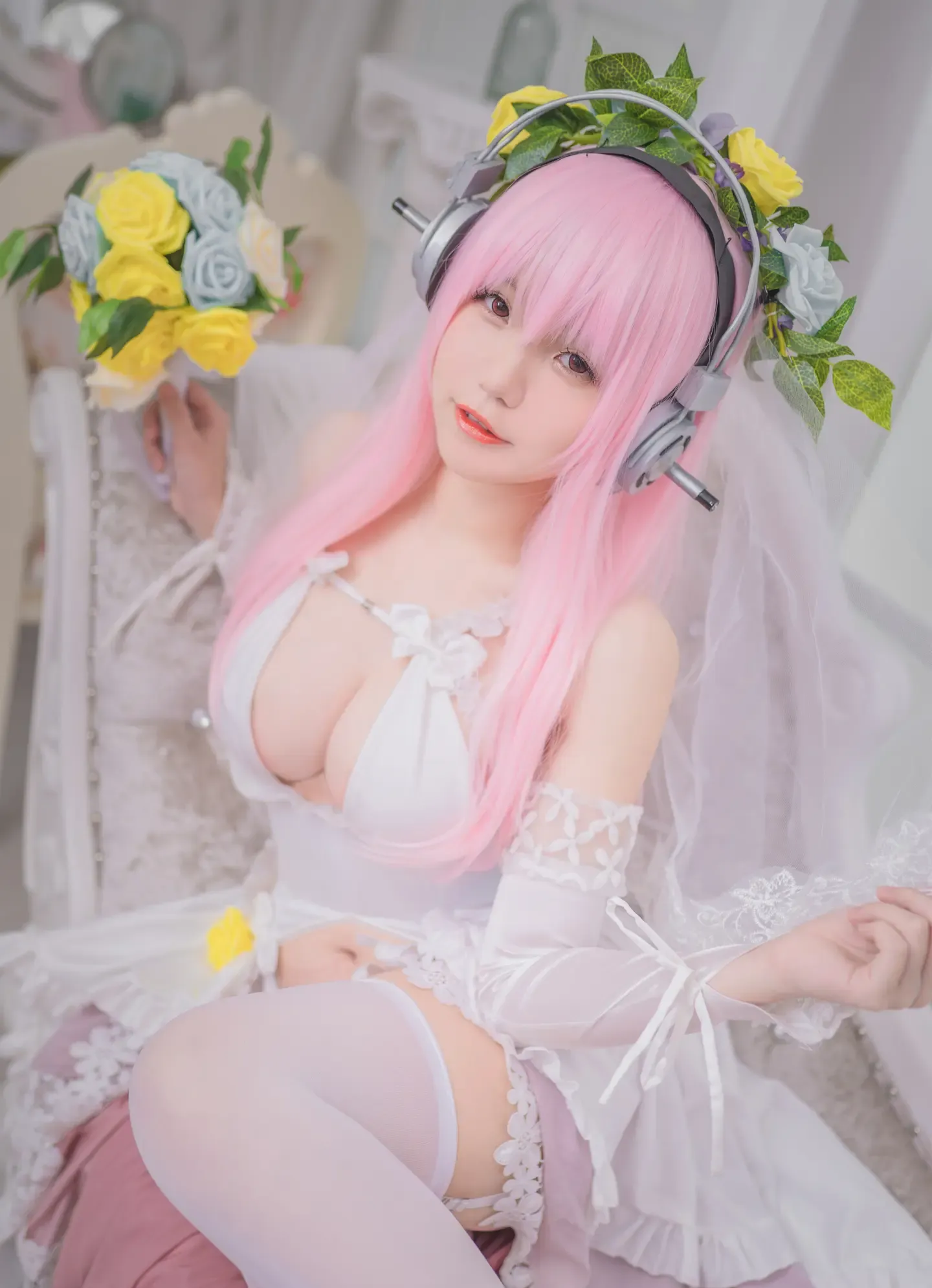 Yoko宅夏 索尼子本婚纱