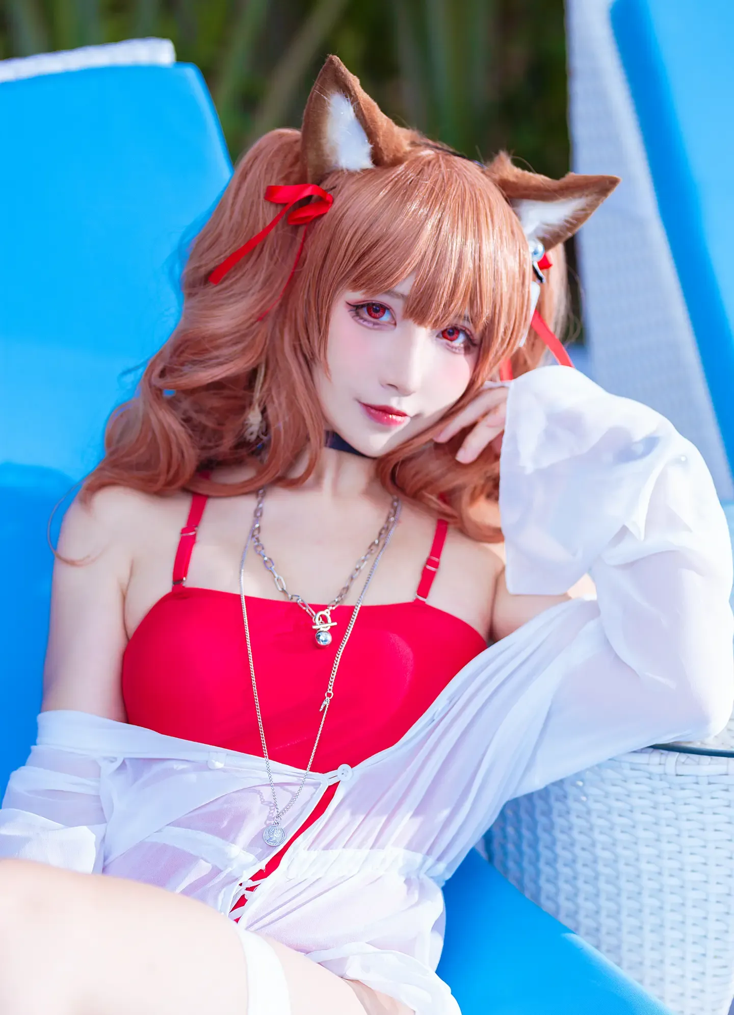 九曲Jean 明日方舟 安洁莉娜 泳装