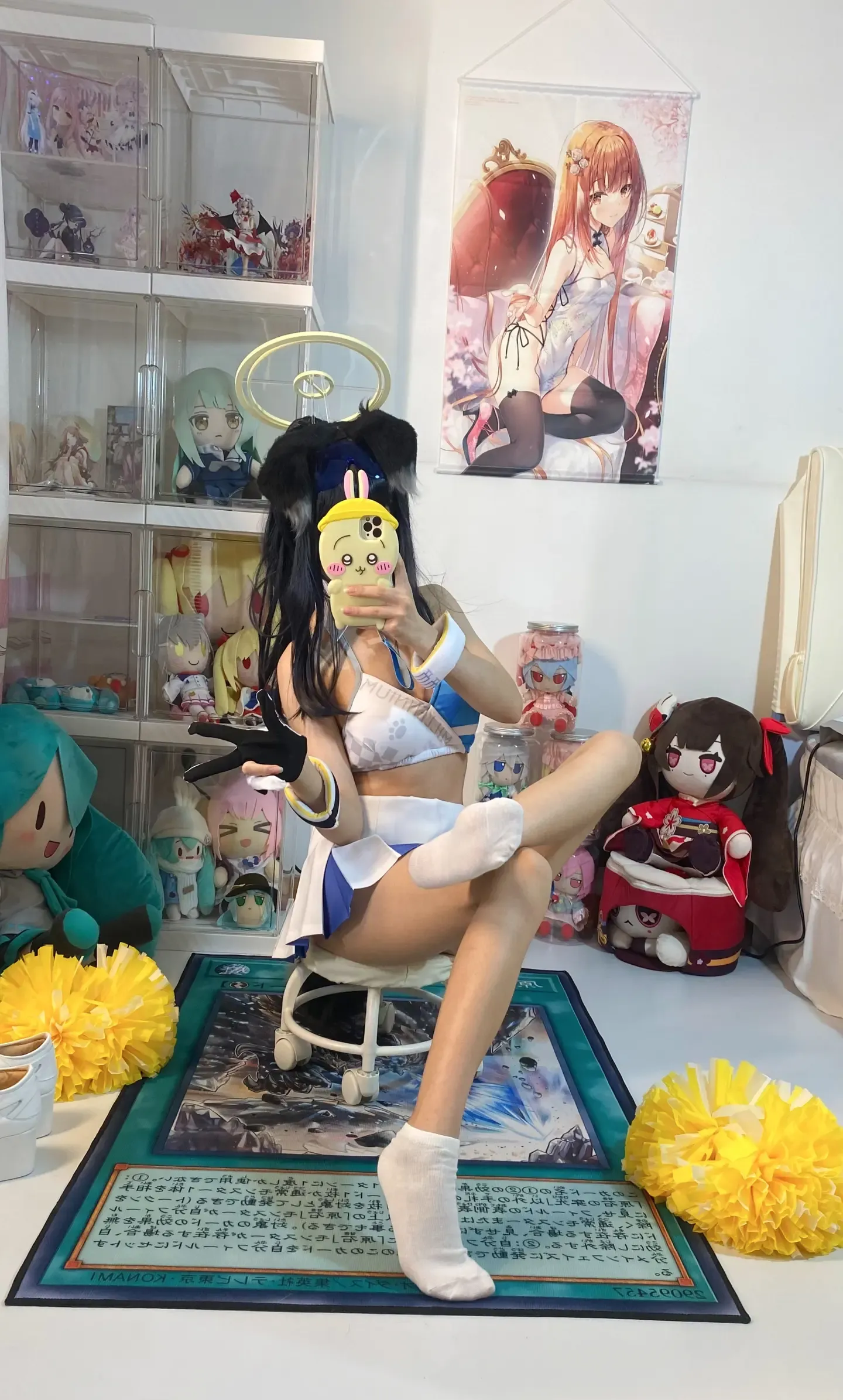 白栎Shirly 碧蓝档案 猫冢响 应援团