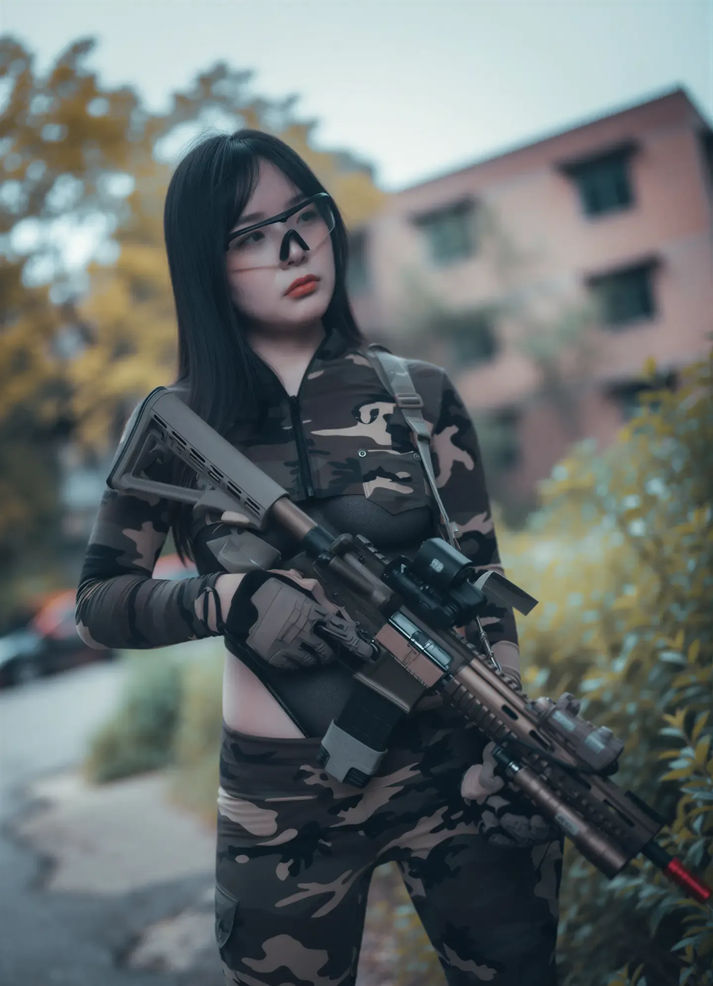 Pia 피아 DJAWA Loose and Tight Combat Green & Camo
