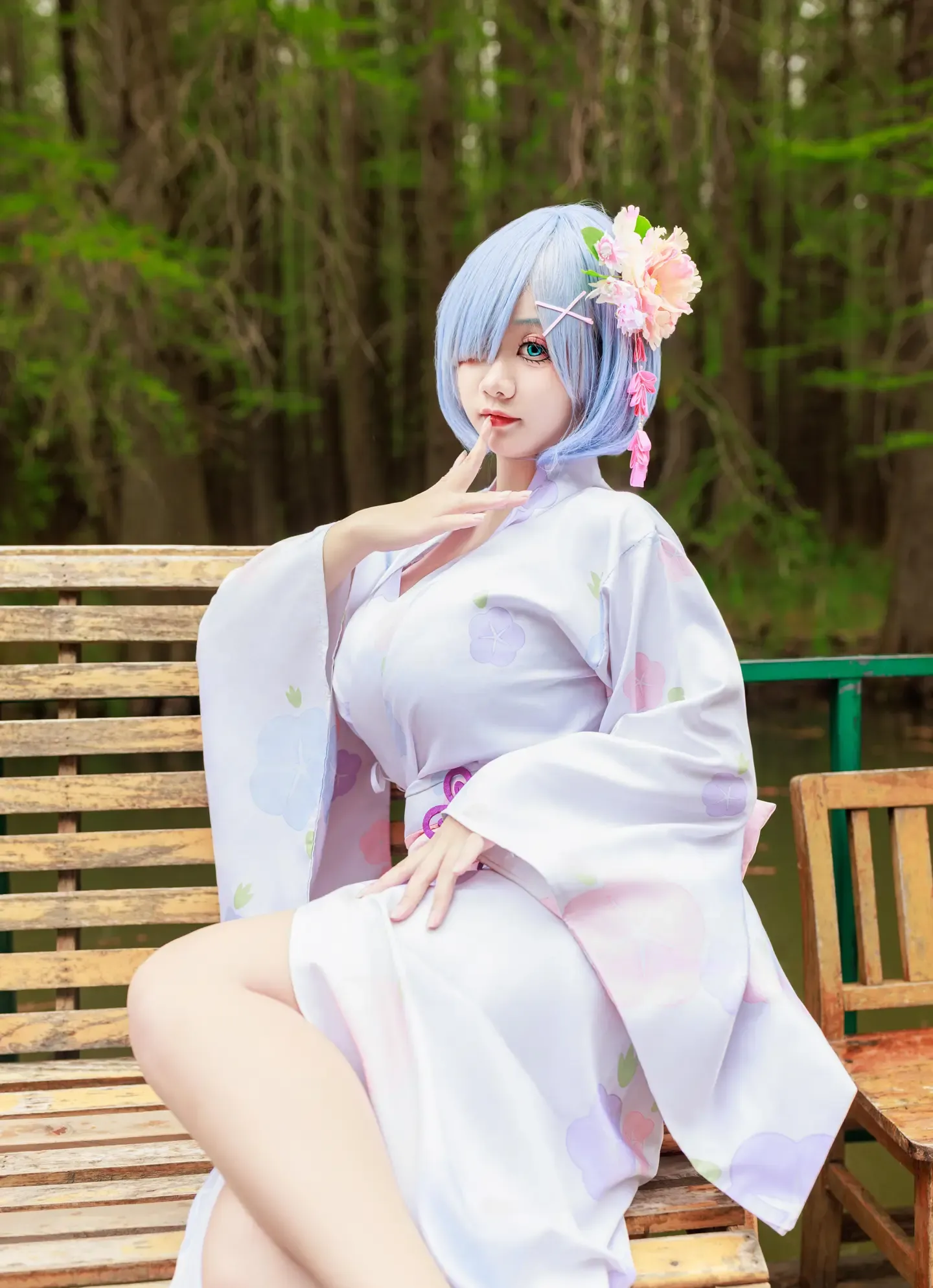 阿雪雪 蕾姆和服