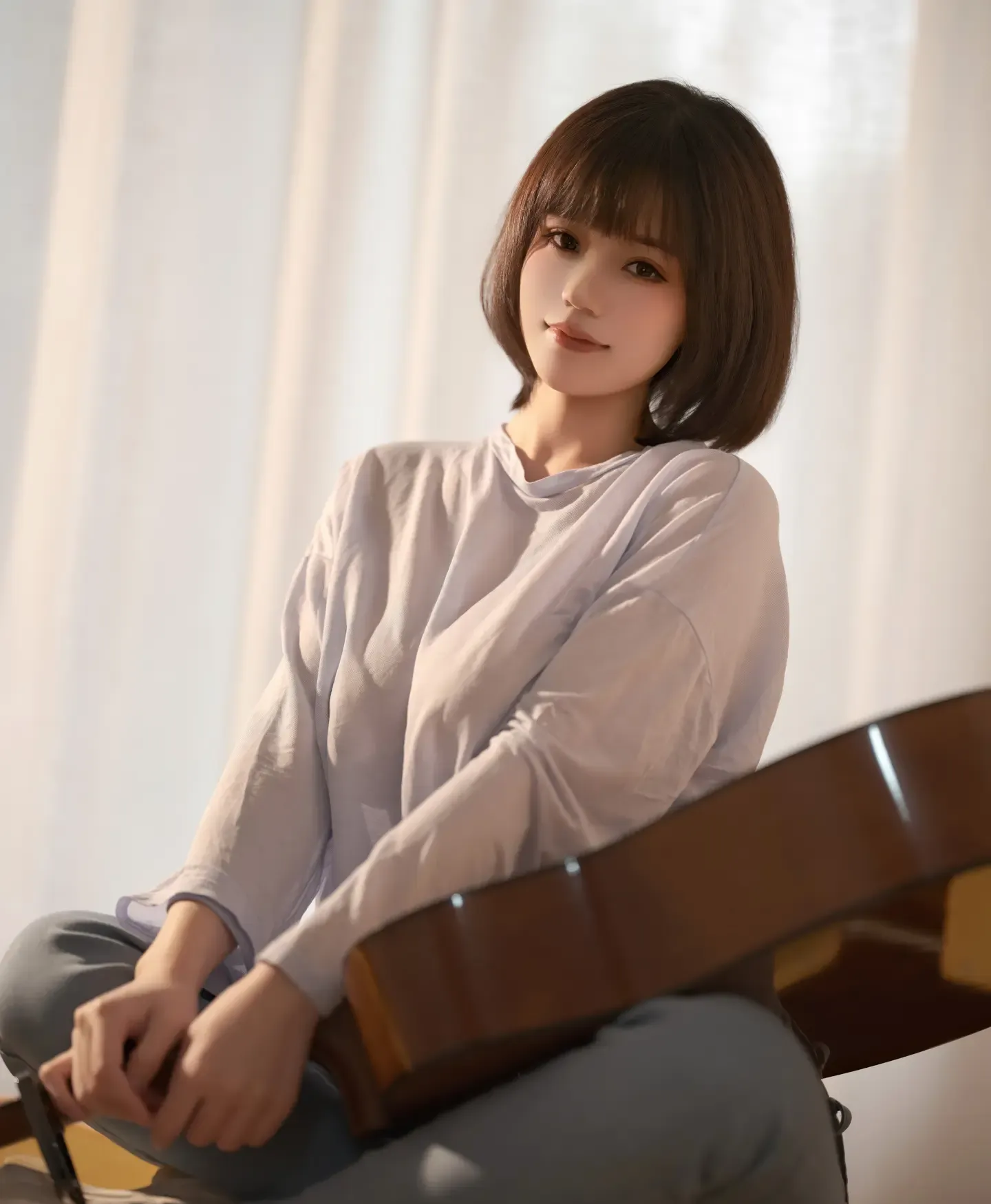 小仓千代w 吉他妹妹